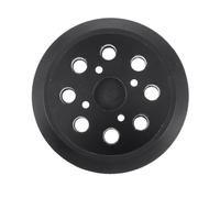HYFZOD Plateau Ponceuse Bosch, Plateaux de Ponçage 125mm avec Base Douce Protectrice, Système 8+4 Trous pour Aspiration Poussière, Compatible avec Ponceuses Orbitales Dewal/Bosc/Makit/Ski