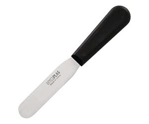 Hygiplas 5995 D401 Couteauà palette, lame droite et flexible, noir