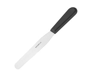 Hygiplas D402 Couteauà palette, lame droite et flexible, noir