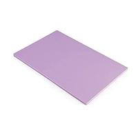 Hygiplas GL295 Plancheà découper en polyéthylène basse densité Violet 450 x 300 x 12 mm