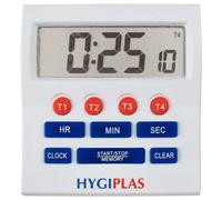 Hygiplas Minuteur Électronique Grands Chiffres 80x80mm