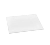 Hygiplas Petite plancheà découper haute densité Blanc 12 x 305 x 229 mm | Non absorbante, la surface passe au lave-vaisselle résiste aux rayures du couteau, à la déformation et aux odeurs pour aider