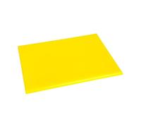 Hygiplas Petite plancheà découper haute densité Jaune 12 x 305 x 229 mm