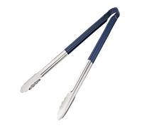 Hygiplas Pince de service à code couleur Bleu - 405mm