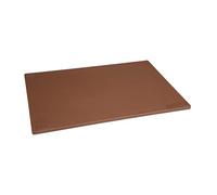 Planche à découper Polyéthylène marron 45x30x1,2 cm - Hygiplas