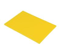 Gastronoble Planche à découper Hygiplas – Jaune 45x30x1,2 cm – Basse densité