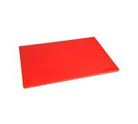 Hygiplas Plancheà découper antibactérienne basse densité Rouge 450 x 300 x 10 mm