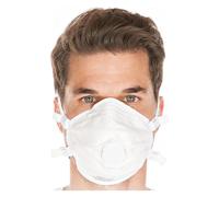 Hygostar, Masque de protection respiratoire, Masque de protection respiratoire avec valve, niveau de protection : FFP3 Masque jetable en PP (FFP3)