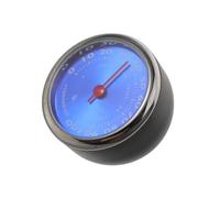 Hygromètre Analogique Thermomètre Voiture Bleu pour Tableau de Bord | Mesure Humidité Air, Jauge de Température pour Intérieur Maison et Conduite, Installation Rapide