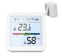 Hygromètre - Capteur intelligent de température et d'humidité | Capteurs d'humidité sans fil - Surveillance de la qualité de l'air portable - Pour chambre de bébé - Utilisation scientifique