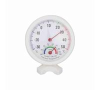 Hygromètre de température en forme de cadran, TH108, compteur d'humidité analogique d'intérieur, thermomètre en plastique, instrument d'affichage hygrothermographe avec