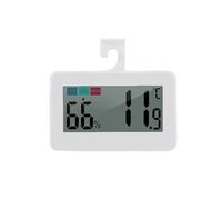 Hygromètre numérique d'intérieur, Hygromètre thermomètre d'ambiance numérique multicolore for chambre à coucher, sous-sol, réfrigérateur(With Humidity White)