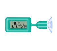 Hygromètre numérique d'intérieur, Mini thermomètre numérique et hygromètre d'intérieur, multicolore, ventouse rotative à 360 degrés(Green)