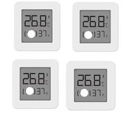 Hygromètre numérique d'intérieur, Moniteur de température ambiante, thermomètre numérique, capteur d'humidité Bluetooth, 1/2/3/4 pièces(4pcs)