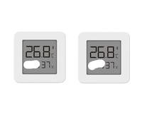 Hygromètre numérique d'intérieur, Moniteur de température ambiante, thermomètre numérique, capteur d'humidité Bluetooth, 1/2/3/4 pièces(2pcs)
