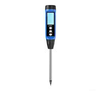 Hygromètre numérique du sol avec écran LCD pour la valeur du pH et l'humidité - Mesureur de jardin précis pour plantes en pot et pelouse Sonde de 31 cm de long (606)