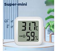 Hygromètre numérique, thermomètre d'intérieur, jauge de température, mini station météo LCD, capteur pour la maison, humidimètre de pièce A-4Pcs