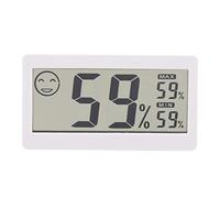 Hygromètre Numérique, Thermomètre Intérieur Domestique, Hygromètre LCD, Surveillance de la Température et de l'humidité, Enregistreur de Temps, Moniteur 2 en 1
