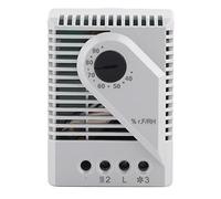 Hygrostat Mécanique, Contrôleur d'Humidité, Connecté Radiateur Ventilateur pour Meuble TV
