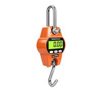Hyindoor Peson Electronique 300kg Balance Crochet Suspendu Dynamomètre LCD Crochet Peseur Industrielle Pèse Poids 300kg/660lbs