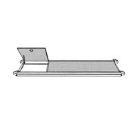 HYMER Plate-forme avec trappe d'accès 2,45x0,65 m Hymer Quantité:1