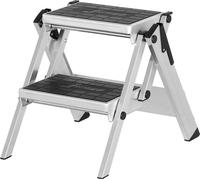 Hymer Sicherheitstreppe ohne Bügel, klappbar, Aluminium, 45 cm Standhöhe
