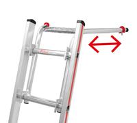Hymer Wandabstandshalter teleskopierbar, Wandabstand 42-67 cm, mit Ablageschale