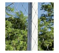 Hynbdes Filet de Corde en Acier Inoxydable 304, Filet de Protection | Grille Métallique Maille Toile INOX, Pour Cloture Exterieur /Jardin /Balcon /Voliere /Poule /Mouton, 3cm/1.5mm 1.5×3m
