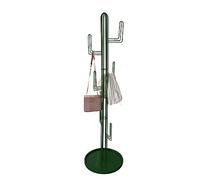HYO&ZOY Portemanteau à vêtements, portemanteau, Cintre à Chapeaux, avec Base Ronde Stable, en Forme de Cactus, for vêtements, Chapeaux, Sacs, for entrée, Couloir, Chambre à Coucher, en métal(Green)