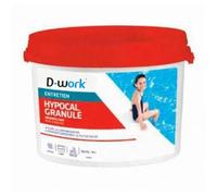 Hypocal Granulé pour Piscine 25 kg - Traitement Chlore et pH - Eau Claire et Saine - D-Work