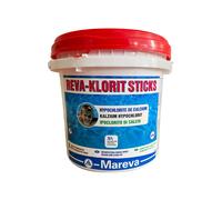 Hypochlorite de calcium Mareva Reva-Klorit Sticks 300g - Seau 4,8 kg
