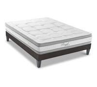 HYPSOM - Ensemble ROYAL 5* 90x200 cm - Matelas Mémoire de forme + Sommier Bois G