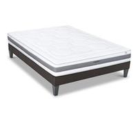 HYPSOM - Ensemble SUBLIME 140x190 cm - Matelas Mémoire de forme + Sommier Bois G