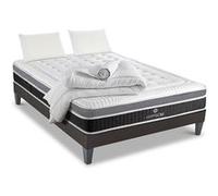 HYPSOM - Pack Prêt à dormir ELEGANCE 180x200 cm - Matelas Mémoire de forme + Sommier + Accessoires G