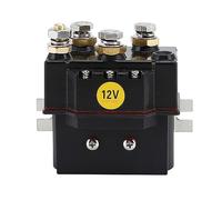 HYRBNSDLK Contacteur CC 400A 2PDT, Tension de Bobine 12V 24V 36V 48V 60V, treuil électrique for contrôler la Rotation Avant et arrière du Moteur(12v)