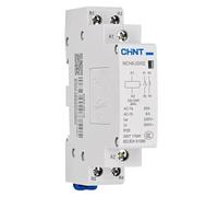 HYRBNSDLK Mini contacteur Domestique modulaire NCH8-20A 25A 40A 63A, 220V 230V 400V 1NO 1NC 2NO 2NC 4NO NCH8 2 4 Phases(NCH8-40A,2NO)