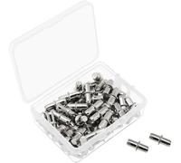 Hysagtek Lot de 50 chevilles de support d'étagère en métal de 5 mm - Carlin dans une boîte compacte