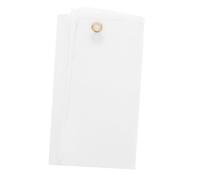 HYTROVE Bannière Facile à Utiliser Vierge en Polyester Blanche Style Simple pour Décoration de Jardin et Fête pour DIY Graffiti et Arrière-plan Photo