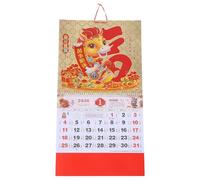 HYTROVE Calendrier Mural Chinois 2026 Année du Cheval Calendrier Lunaire Traditionnel Papier Décoratif pour Maison Célébration du Nouvel An Chinois Design Élégant