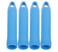 HYTROVE Capuchons D'extrémité en Plastique pour Manche de Balai 19mm, Lot de 4 Pièces, Protection Antidérapante avec Fonction Suspendue, Adaptés pour Cuisines et Salles de Bain