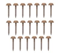 HYTROVE Clous Décoratifs Haute Résistance, Adaptés pour Réparation et Fabrication 20 en Cuivre Tête Hémisphérique pour Meubles de Tabourets et Tables