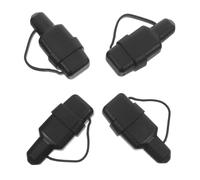 HYTROVE Couvercles de Connecteur Étanches Lot de 4 Capuchons en Caoutchouc pour Protection Rapide de Câbles en Milieu Industriel et Extérieur
