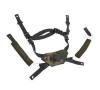HYTROVE Jugulaire avec Mentonnière Sécurisée en Polyester Réglable de Casque de Chantier pour Casques de Sécurité, pour Travaux Extérieurs et Miniers