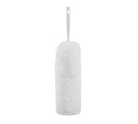 HYTROVE Plumeau de Dépoussiérage Manche Télescopique en Pp et Fibre Synthétique Blanche, Brosse Antichute pour Nettoyage Ménager et Voiture, pour Entretien Domestique