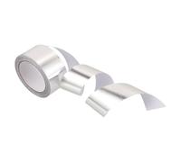 HYTROVE Ruban Adhésif en Aluminium Argenté Résistant et Isolant Thermique Autocollant Multi-usage Rouleau de 1 Unité pour Conduits de Sécheuse