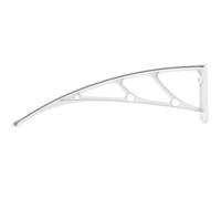 HYTROVE Support Robuste pour Auvent de Porte et Fenêtre Équerre Plastique Renforcé pour Marquise Extérieure Résistant Pluie et Soleil Installation Facile