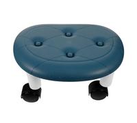 HYTROVE Tabouret Roulant Pivotant Siège Rembourré, Tabouret pour Pédicure et Marchepied, Adapté à Domicile et Garçon et Filles