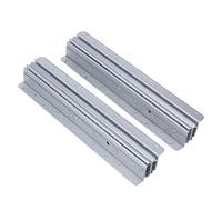 Hyuduo 1 Paire de Glissières de Tiroir, Rail de Tiroir en Acier laminé à Froid 32 Pouces de 800 à 1500 Mm, Charge de 120 Kg, Hauteur d'installation de 53,8 Mm, Rail d'armoire Extractible pour