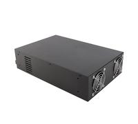 Hyuduo Alimentation CC Variable 3000 W Alimentation à Découpage Réglable de Banc avec Entrée 220 V Démarrage Progressif OVP OCP SCP pour L'automatisation Industrielle (12V)