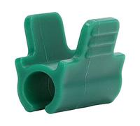 Hyuduo Attaches de Serre 24 Pièces, Clip de Cadre Antidérapant, Collier de Serrage Réglable pour Ombrière, Clips de Tube Plastique pour Film de Serre et Visières Solaires (Épaissi 14mm)